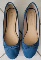 Tamaris Damen Schuhe Ballerina 40 blau Bayern - Untermeitingen Vorschau