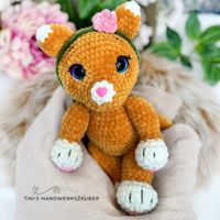 Süße dekorative Katze, handgemacht, gehäkelt Amigurumi Mecklenburg-Vorpommern - Wismar (Meckl) Vorschau