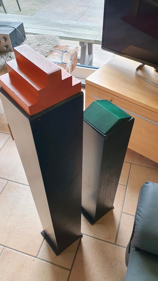 2 Kleinmöbel Massivholz mit Schubladen in Hilden