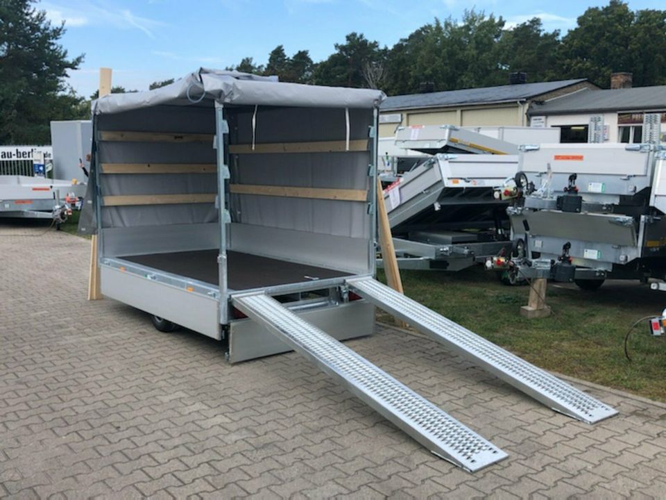 ⭐️ Eduard Auto Transporter 1500 kg 256x150x160 cm Rampen Plane 56 in Schöneiche bei Berlin