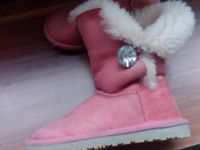 Mädchen Kids Ugg Bailey Button 32 33 UNIKAT Rose Lammfell Boots Düsseldorf - Gerresheim Vorschau