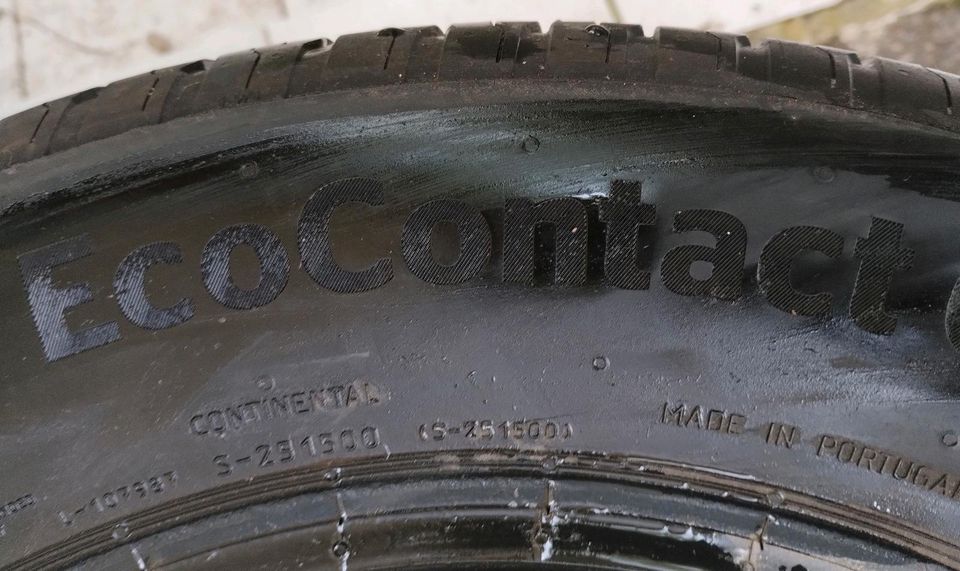 Continental Sommerreifen 185 / 65 R 15 H Eco Contact 4 Stück in Hofheim am Taunus