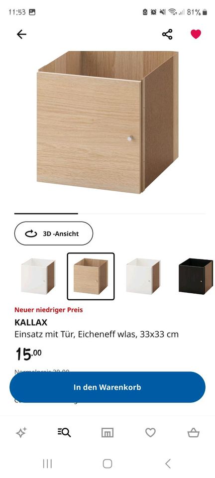 Regal Kallax/Kommode/Schrank in Magdeburg