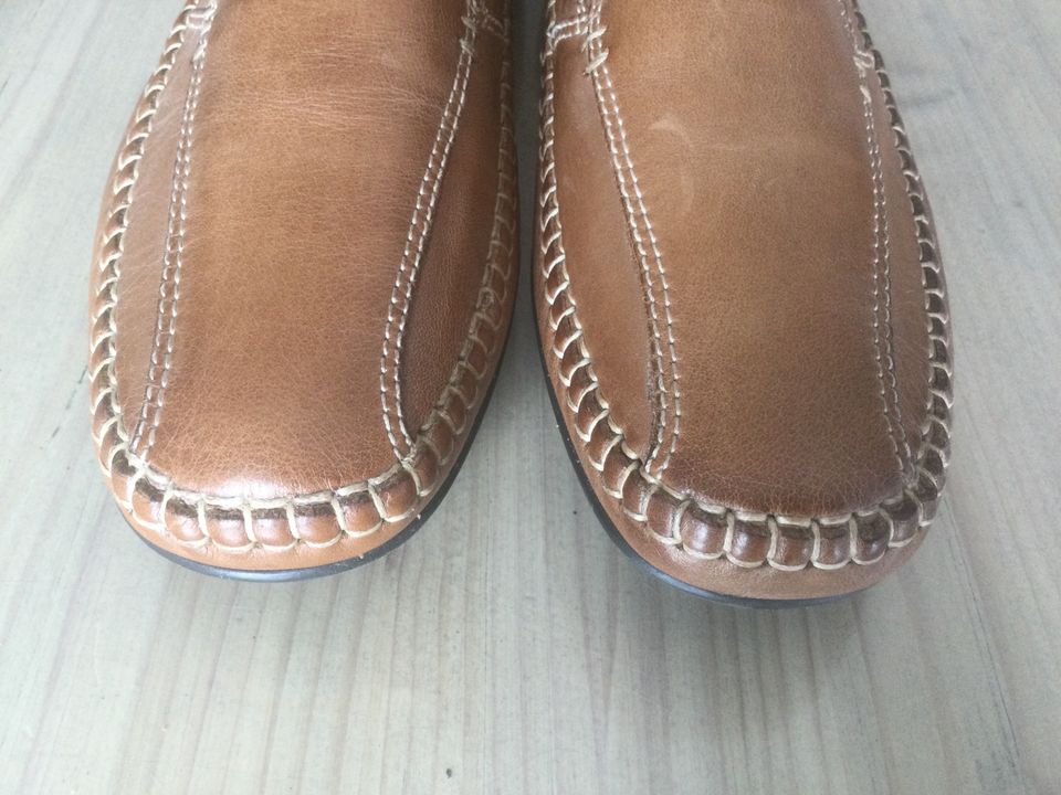 Herrenschuhe - Schuhe - Mokassins - Leder - Größe 44 in Neumünster