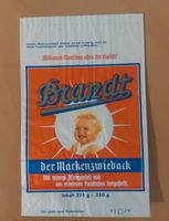 Retro original Zwieback Verpackungen/ Tüten. Niedersachsen - Südbrookmerland Vorschau