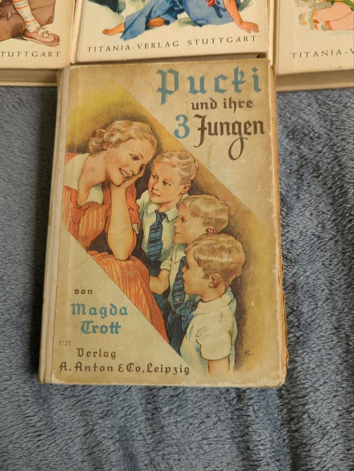 7 Pucki Bücher 1939- Anton & Co Verlag, Titania Verlag in Ottobrunn