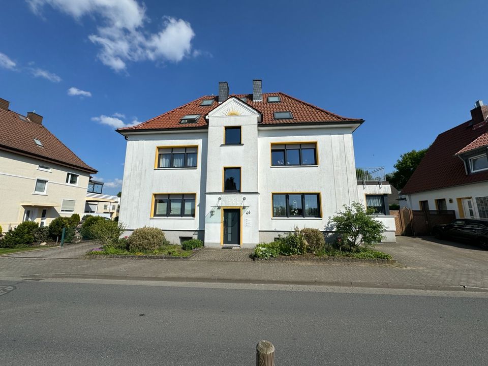 4 Zimmer Maisonette-Whg mit Garten, Küche u. Garage in Gretesch in Osnabrück