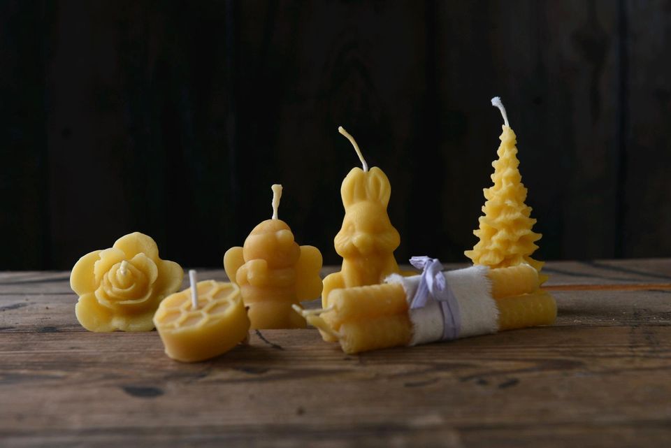 Bienenwachs Kerze Weihnachtsbaum Geschenk adventskranz in Dresden