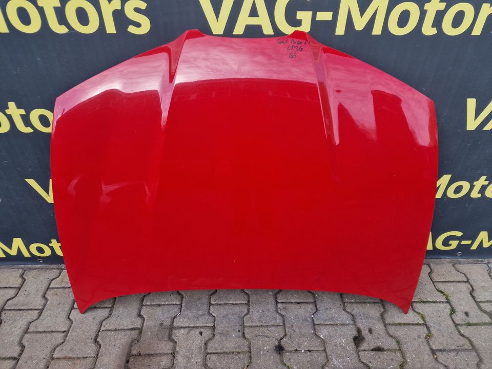 Seat Ibiza 6L Motorhaube rot LP3G Flashrot in Castrop-Rauxel