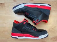 Air Jordan 3 Retro schwarz/black Crimson 38 (us5.5y) 398614 005 Brandenburg - Mittenwalde Vorschau