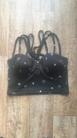 Vintage Crop Top 90er 2000er Y2K schwarz Silber Herzen Cups Nordrhein-Westfalen - Iserlohn Vorschau