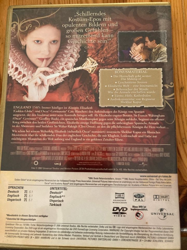 Elisabeth - Das goldene Königreich DVD in München