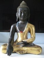 Dekorativer Bronze Buddha sitzend vergoldet Hessen - Baunatal Vorschau