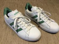 Adidas Sneaker, Schuhe, weiß - grün, Gr. 42 Nordrhein-Westfalen - Gescher Vorschau