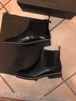 Navyboot Stiefeletten Ankle Boots Schuhe Leder schwarz Wandsbek - Hamburg Farmsen-Berne Vorschau