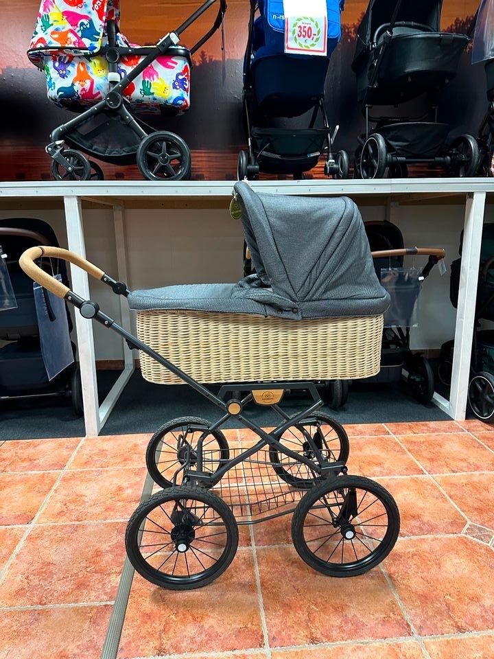 NEU - Naturkind IDA 2024 Korb Kombi-Kinderwagen - XXL-Set - NEU - FIRLEFANZ in Hohenwarsleben