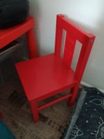 Ikea Tisch und Stuhl in Rot Hamburg-Mitte - Hamburg Billstedt   Vorschau