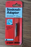 Black&Decker Stecknuß-Adapter 1/4'' unbenutzt, originalverpackt Leipzig - Plagwitz Vorschau