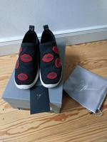 Giuseppe Zanotti Slipper Sneaker 38 Lippen Strass Grau Hamburg-Mitte - Hamburg Hammerbrook Vorschau