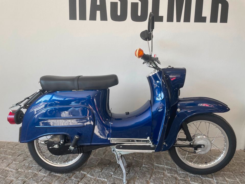 Simson Schwalbe KR51/1, 4 Gang, Neuaufbau, restauriert in Malchin