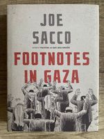 Joe Sacco FOOTNOTES IN GAZA Graphic Novel HARDCOVER Joe Sacco OOP Pankow - Prenzlauer Berg Vorschau