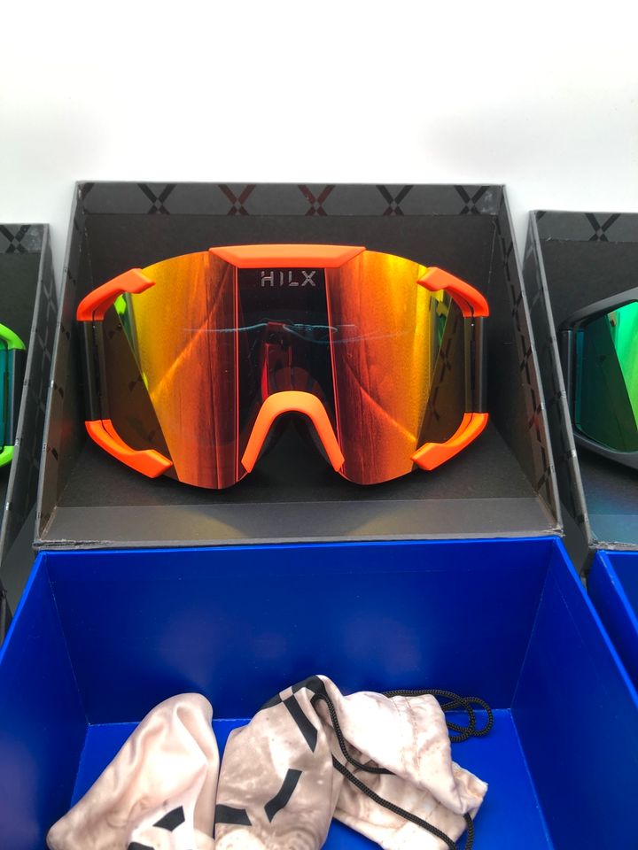 Hilx Eyewear Gravity Convoy Goggles Fullface Brille MTB DH MX ✌️ in Köln