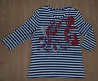 Sommer Shirt leichter Pullover Maritim Styl blau-weiß TOP Designe Düsseldorf - Unterbach Vorschau