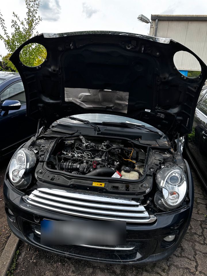 Mini Cooper D Schwarz (evtl Motorschaden) in Tornesch