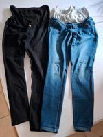 Set Umstandsjeans Mamalicious blau und schwarz Größe 31, Länge 34 Thüringen - Erfurt Vorschau