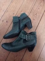 spinatgrüne Comma Ankle Boots Leder 40,5 o. 41 bitte genau lesen Schleswig-Holstein - Flensburg Vorschau