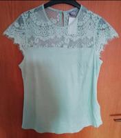 H&M Shirt mit Spitze mint Größe L ( 38-40) NEU Hessen - Fernwald Vorschau
