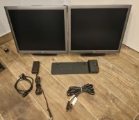 2x HP E190i Monitore, 2x DisplayPort, HP Ultraslim DockingStation Sachsen-Anhalt - Meineweh Vorschau