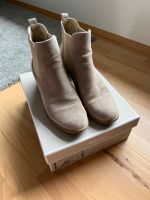 Tamaris Leder Schuh Chelsea Boots mit Absatz Beige Köln - Porz Vorschau