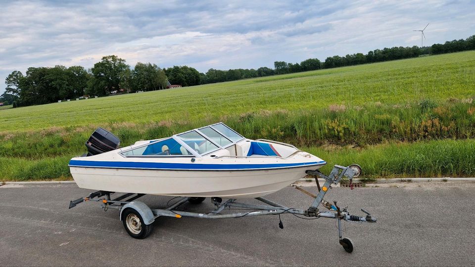 Motorboot Bowrider Boot Sportboot inkl.Trailer Sunbird Cosair 150 in Spelle