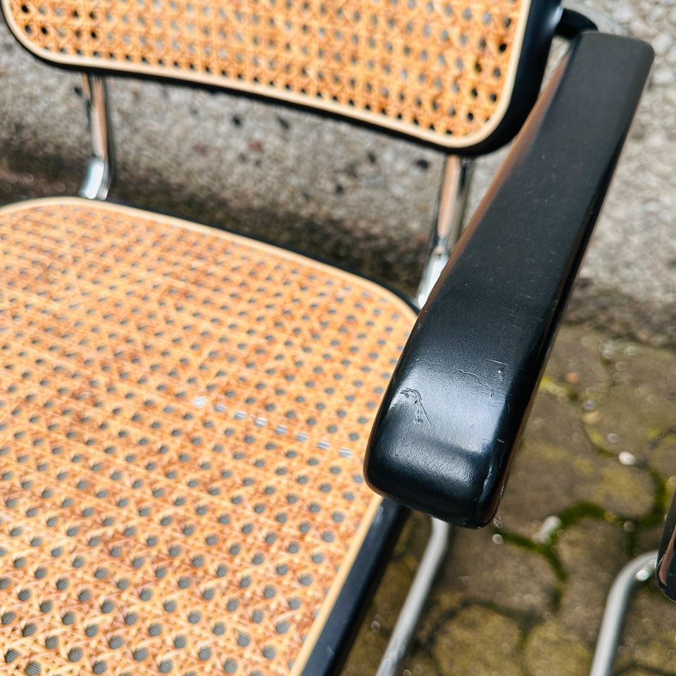 AKTUELLE VERSION! 6x Thonet Freischwinger | Inkl. 19% Mehrwertsteuer! | Marcel Breuer / Mart Stam Design | Designklassiker | S64 Stühle in Düsseldorf