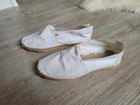 Espadrilles Espadrille schlüpfschuhe 37 weiß beige Niedersachsen - Weyhe Vorschau
