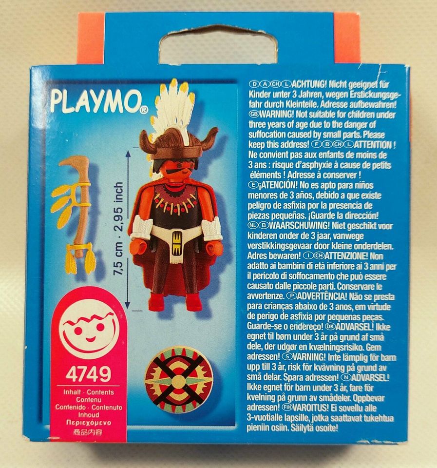 playmobil special 4757 Medizinmann mit Hörnerhelm OVP rar selten in Bitterfeld