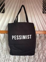 School of Life Tasche Bag Optimist Pessimist Einkaufstasche Stoff Saarland - Homburg Vorschau