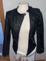 Mango Lederjacke bikerstil echtleder Jacke schwarz xxs 152 Bayern - Garmisch-Partenkirchen Vorschau