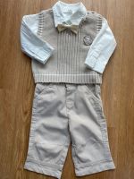 Festlicher Anzug Taufanzug Baby Jungen beige weiß, Kanz, Größe 62 Rheinland-Pfalz - Saarburg Vorschau
