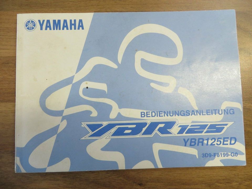 Yamaha YBR 125 Bedienungsanleitung Manuel Handbuch in Hartmannsdorf