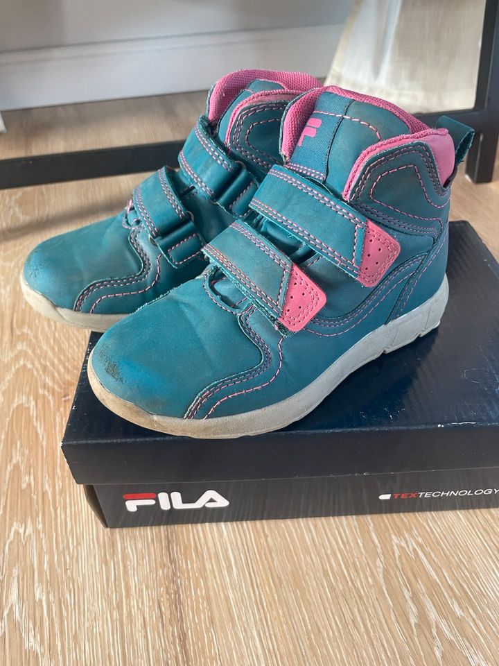 Schuhe Stiefel Fila Gr 29 Türkis pink ❤️ in Buchholz in der Nordheide