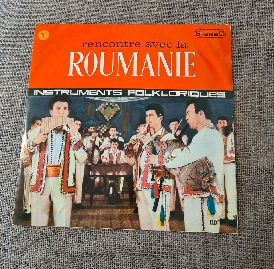 Schallplatte Roumanie in Mainaschaff