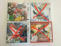 Nintendo 3 DS Spiele Pokemon X/Y/Omega Rubin / Super Smash Bros Dresden - Laubegast Vorschau