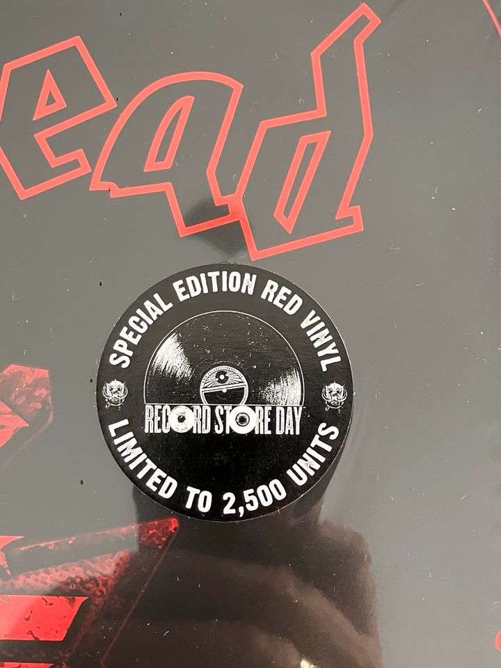 Motörhead - Bad Magic - rotes Vinyl - Record Store Day - 2500x in Aschaffenburg