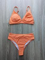 orangener orangefarbener Bikini Zweiteiler Basic Größe 40 Bayern - Pommelsbrunn Vorschau