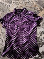 Satin Bluse Polka,gr 38 Hessen - Viernheim Vorschau