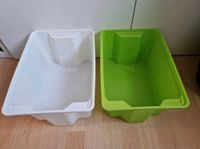 2 Plastikboxen grün und 1× weiß - 38,5×27,5×20cm - neuwertig München - Schwanthalerhöhe Vorschau