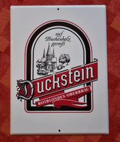 Emailleschild Duckstein Brauerei Pils Bier Schleswig-Holstein - Tramm Vorschau