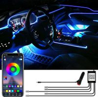 Auto LED 12 Volt rgb Ambiente Licht nachrüstkit Sachsen-Anhalt - Halberstadt Vorschau